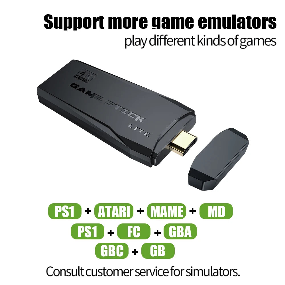 RetroBox Console with 1000+ Built-In TV Games & HD Output