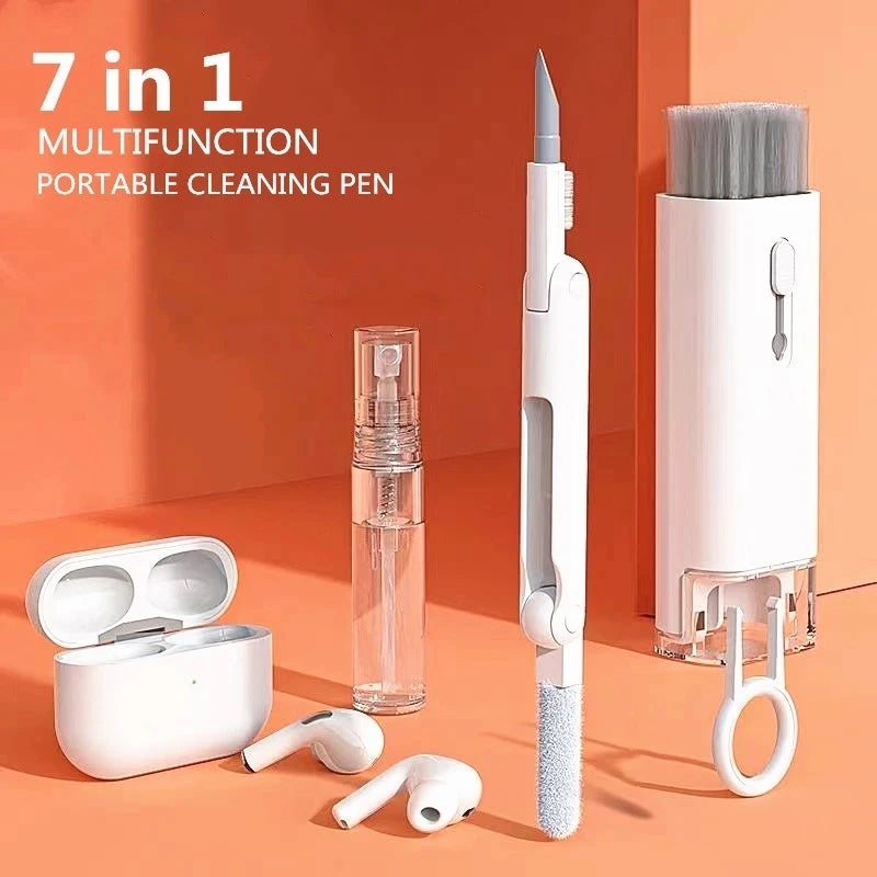 7-in-1 Keyboard & Electronics Cleaning Kit | Brush, Pen, Keycap Puller