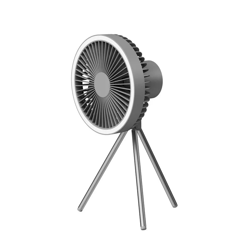 Smart Rechargeable Cooling Fan with 3-Speed & Timer