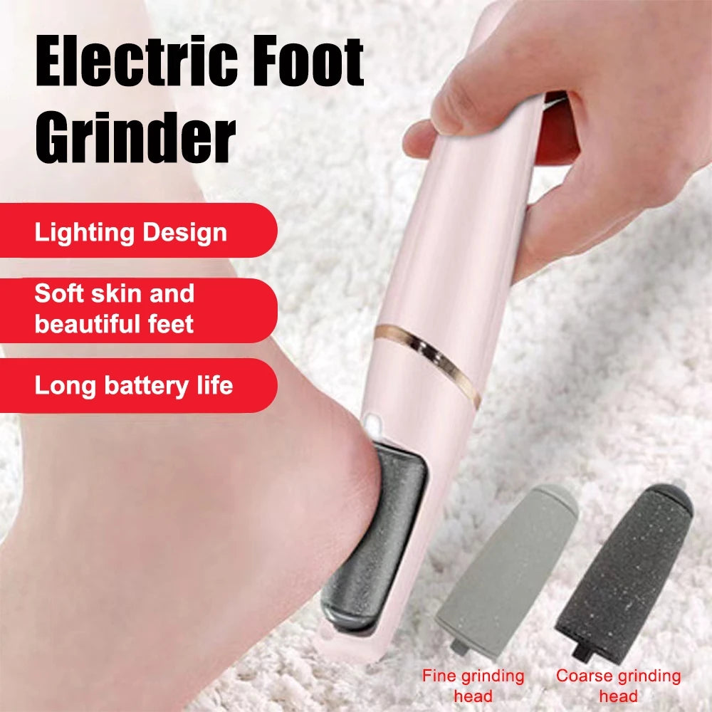 Rechargeable Electric Foot Grinder for Dead Skin & Callus Removal
