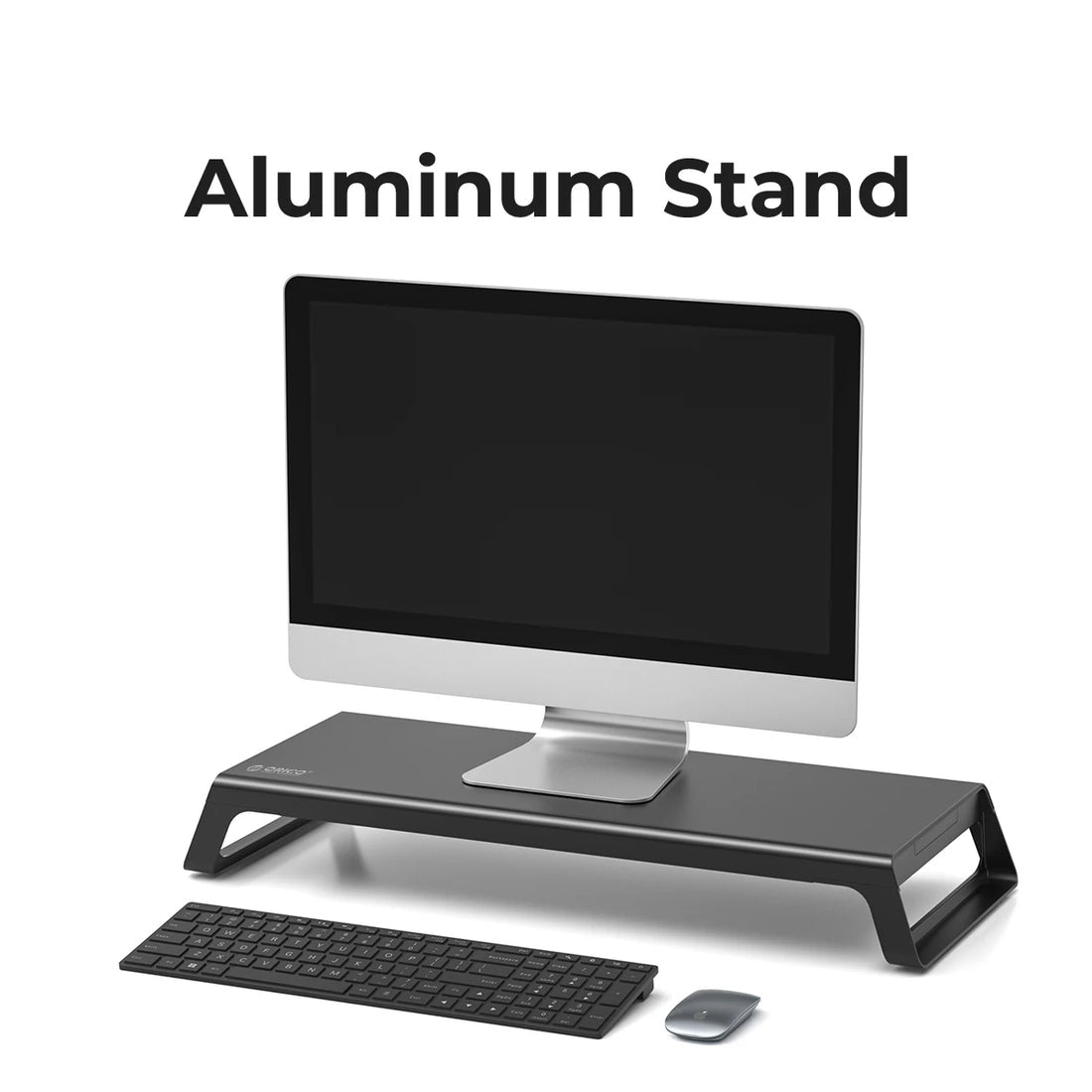 Space-Saving Laptop Stand with Cable Management – Ergonomic & Portable