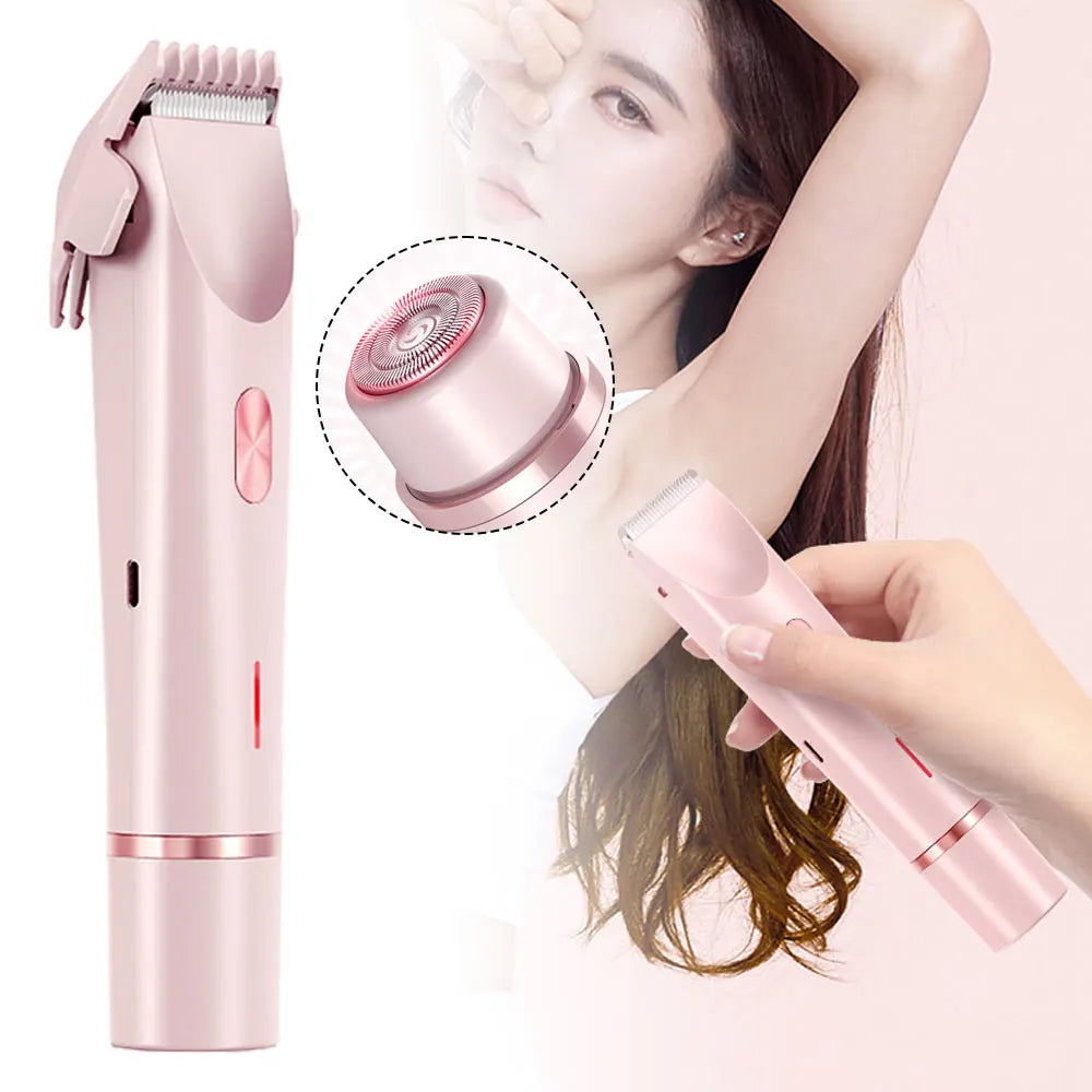 2-in-1 Electric Shaver & Trimmer