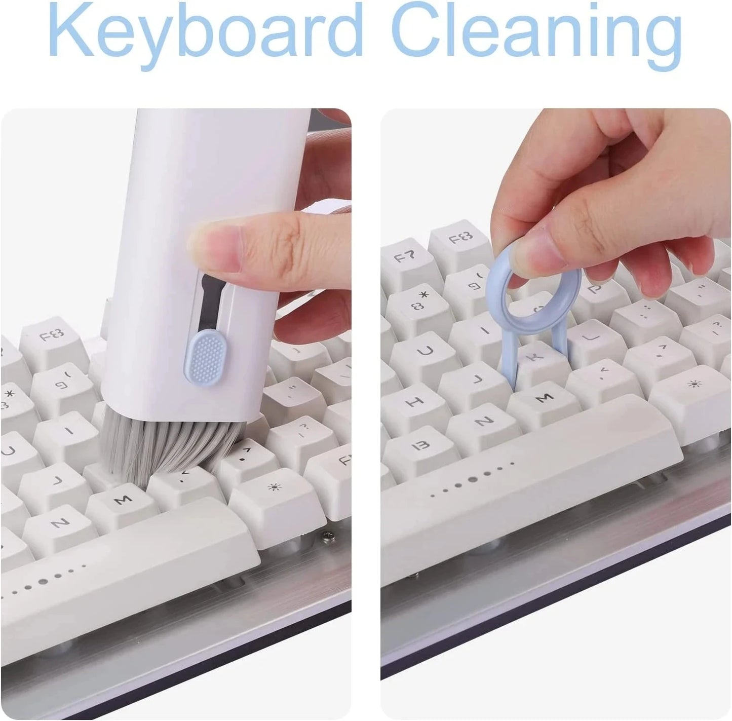 7-in-1 Keyboard & Electronics Cleaning Kit | Brush, Pen, Keycap Puller