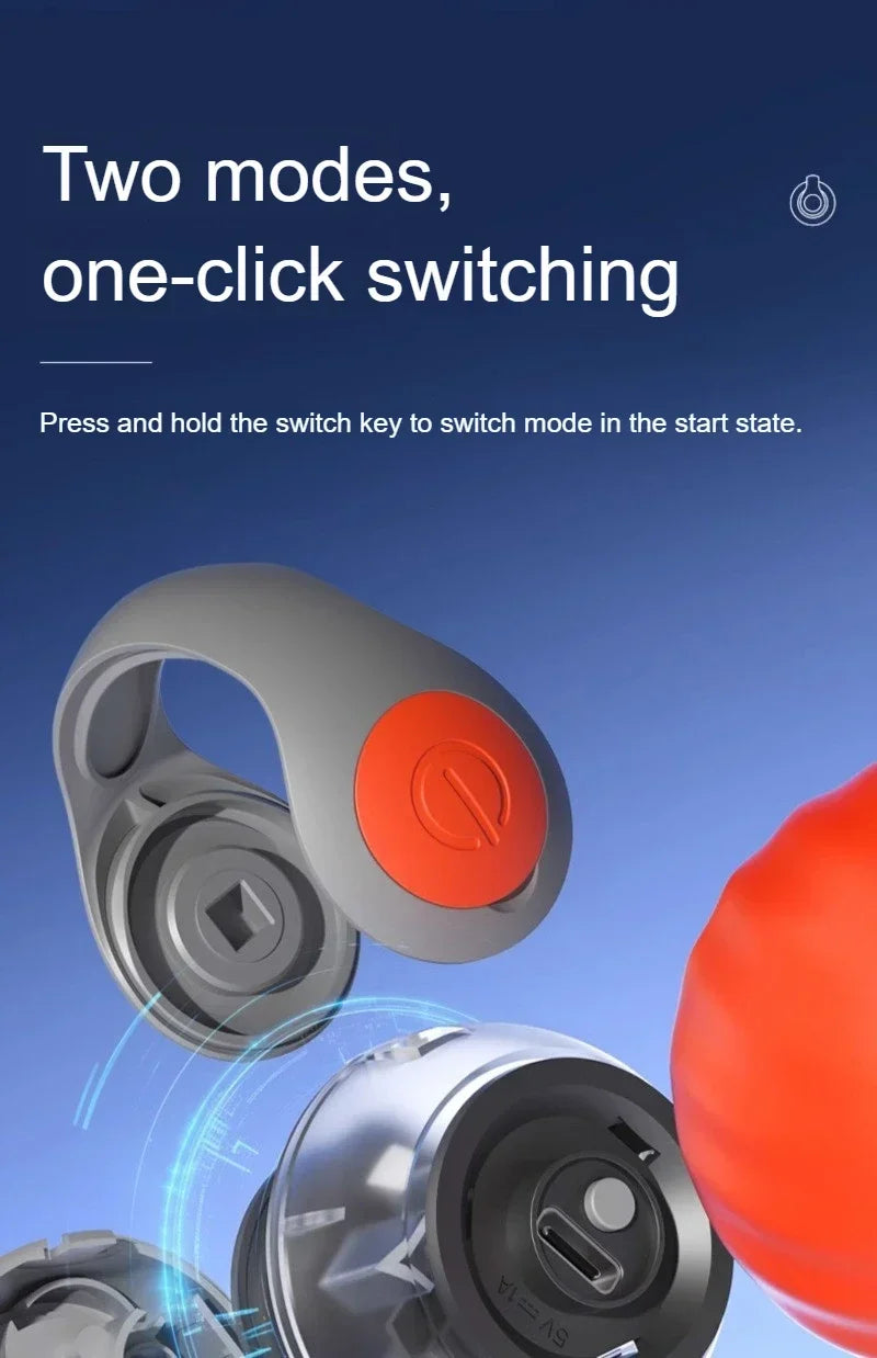 Smart Interactive Cat Toy Ball with Dual Speed, USB Rechargeable & Motion Sensor