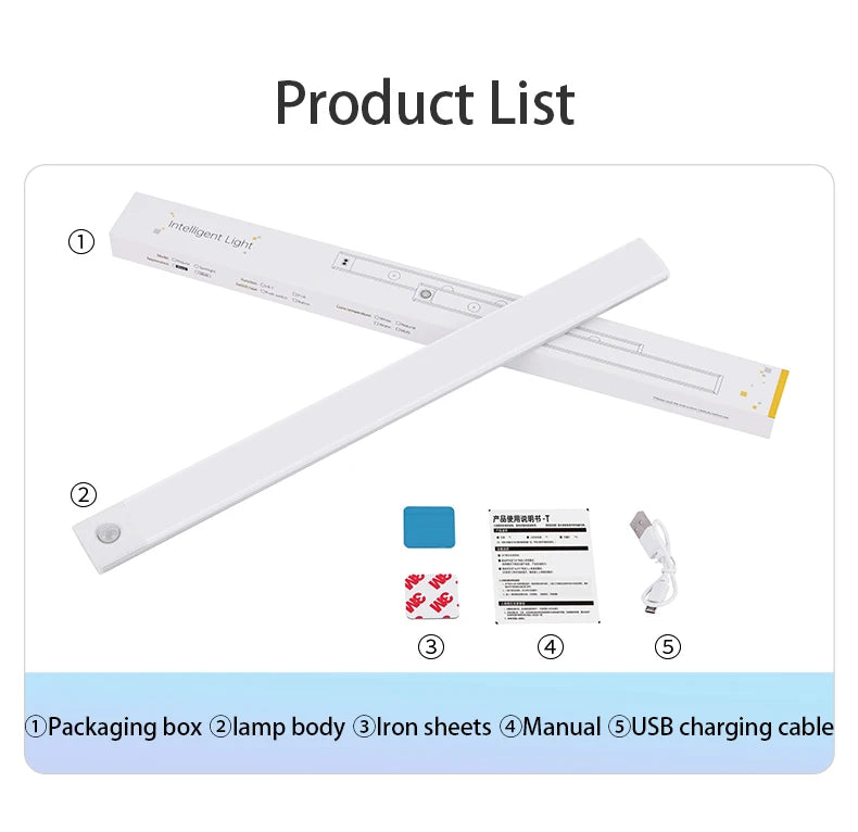 Smart Motion-Sensing LED Closet Light