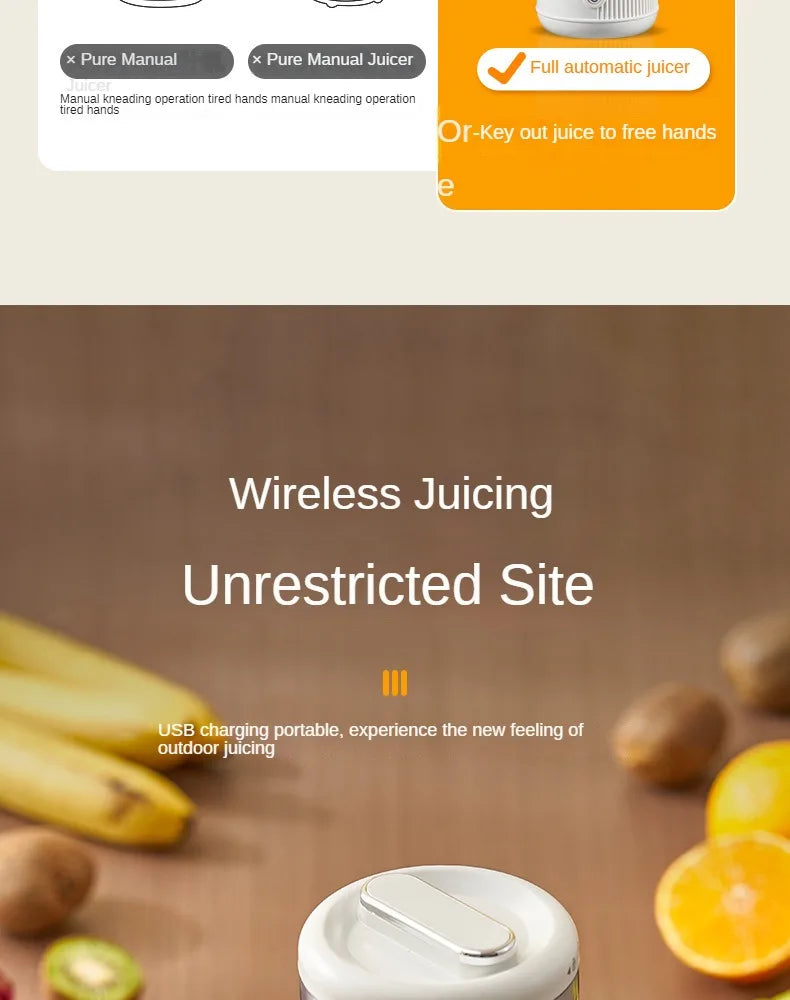 Electric Citrus Juicer with Powerful Performance & Compact Design