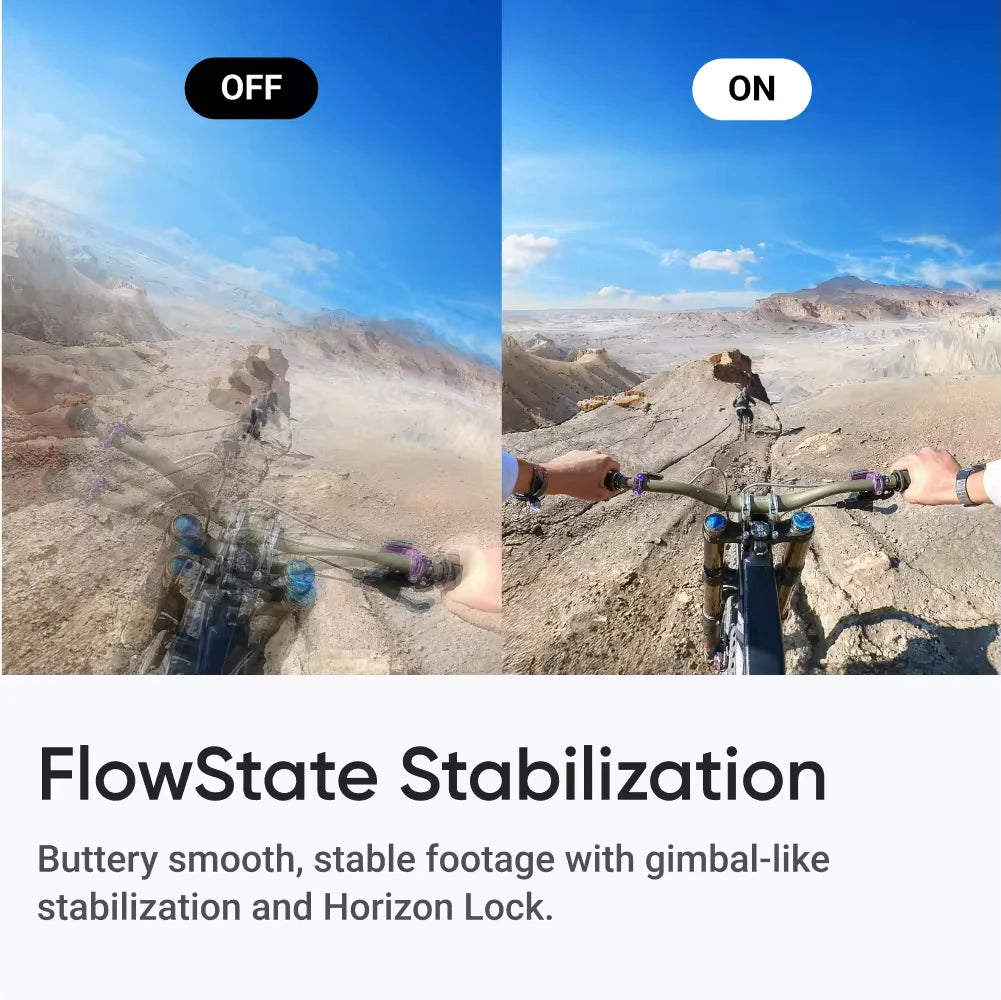 4K Ultra-Wide POV Action Camera with Magnetic Mount