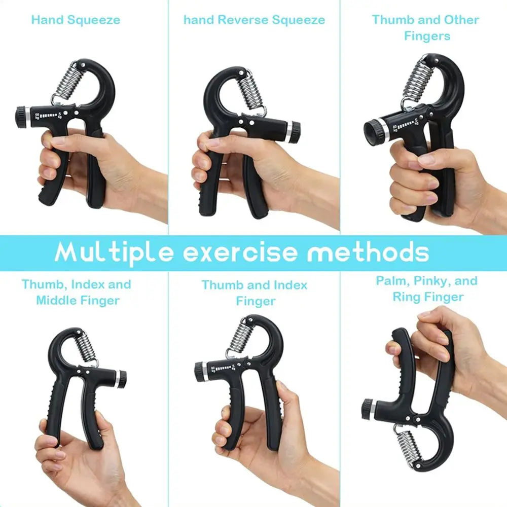 Adjustable Hand Gripper – Grip Strength Trainer for Endurance & Stamina