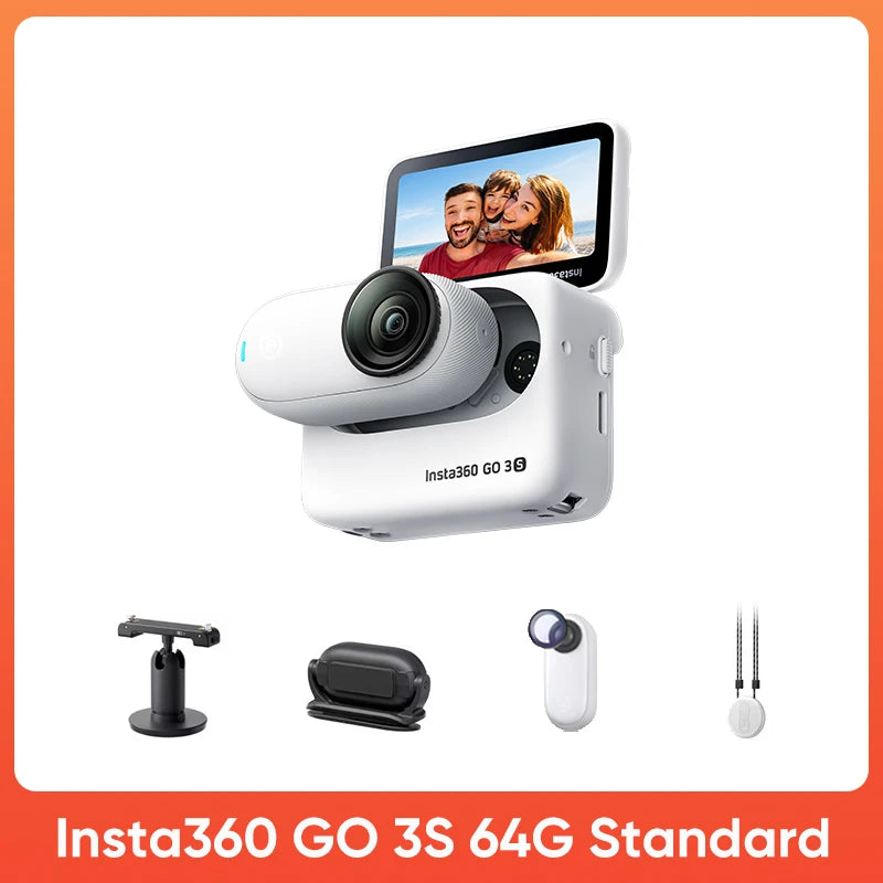 4K Ultra-Wide POV Action Camera with Magnetic Mount