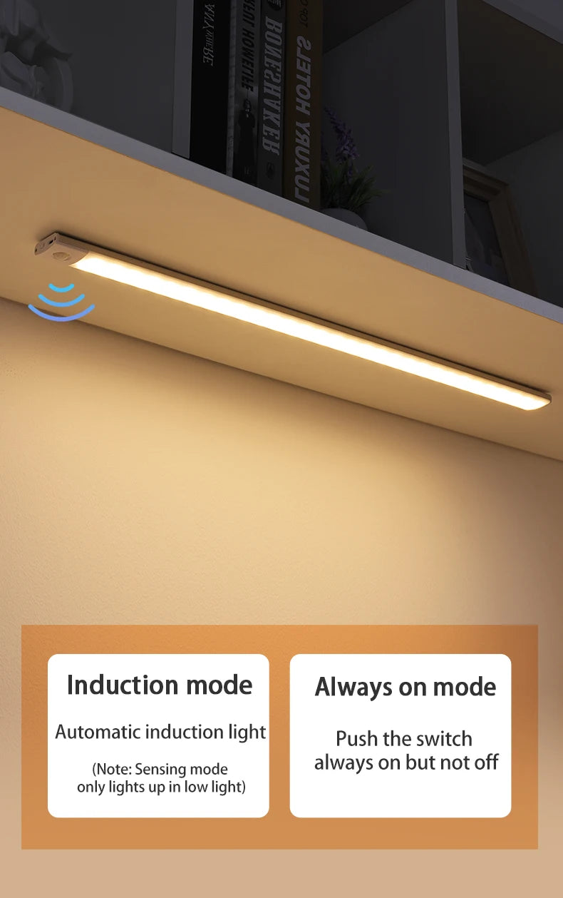 Smart Motion-Sensing LED Closet Light