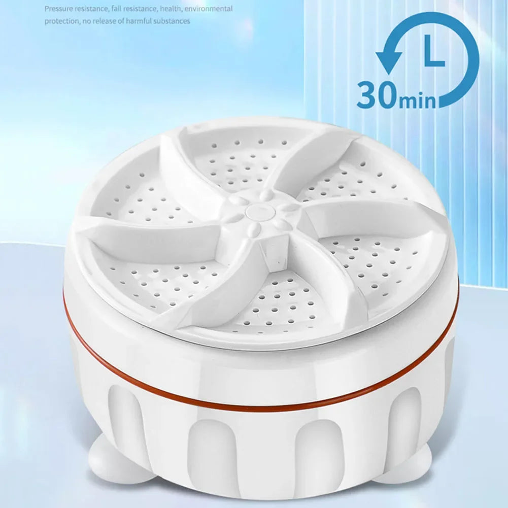 Mini USB-Powered Portable Washing Machine – Compact Travel Washer