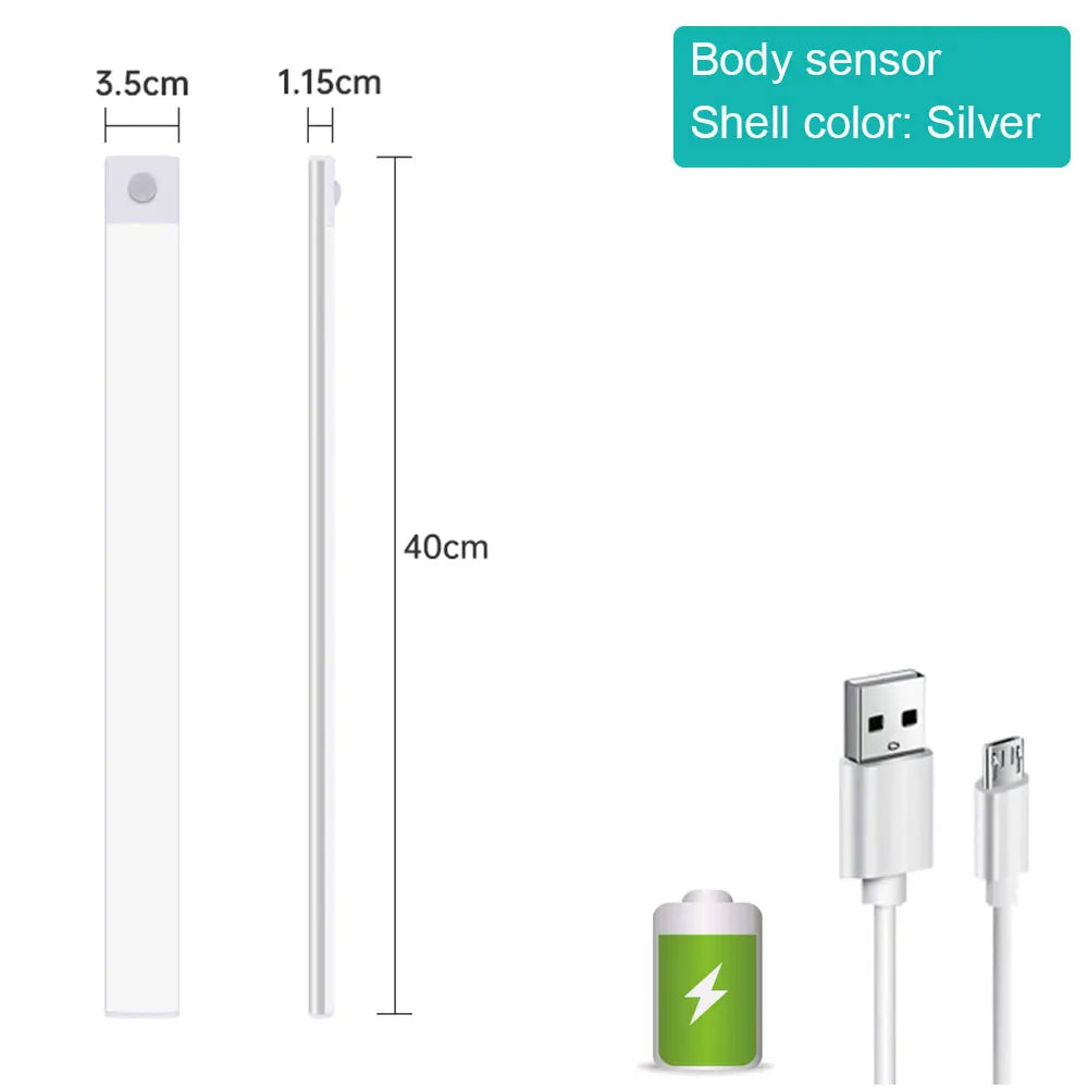 Smart Motion-Sensing LED Closet Light