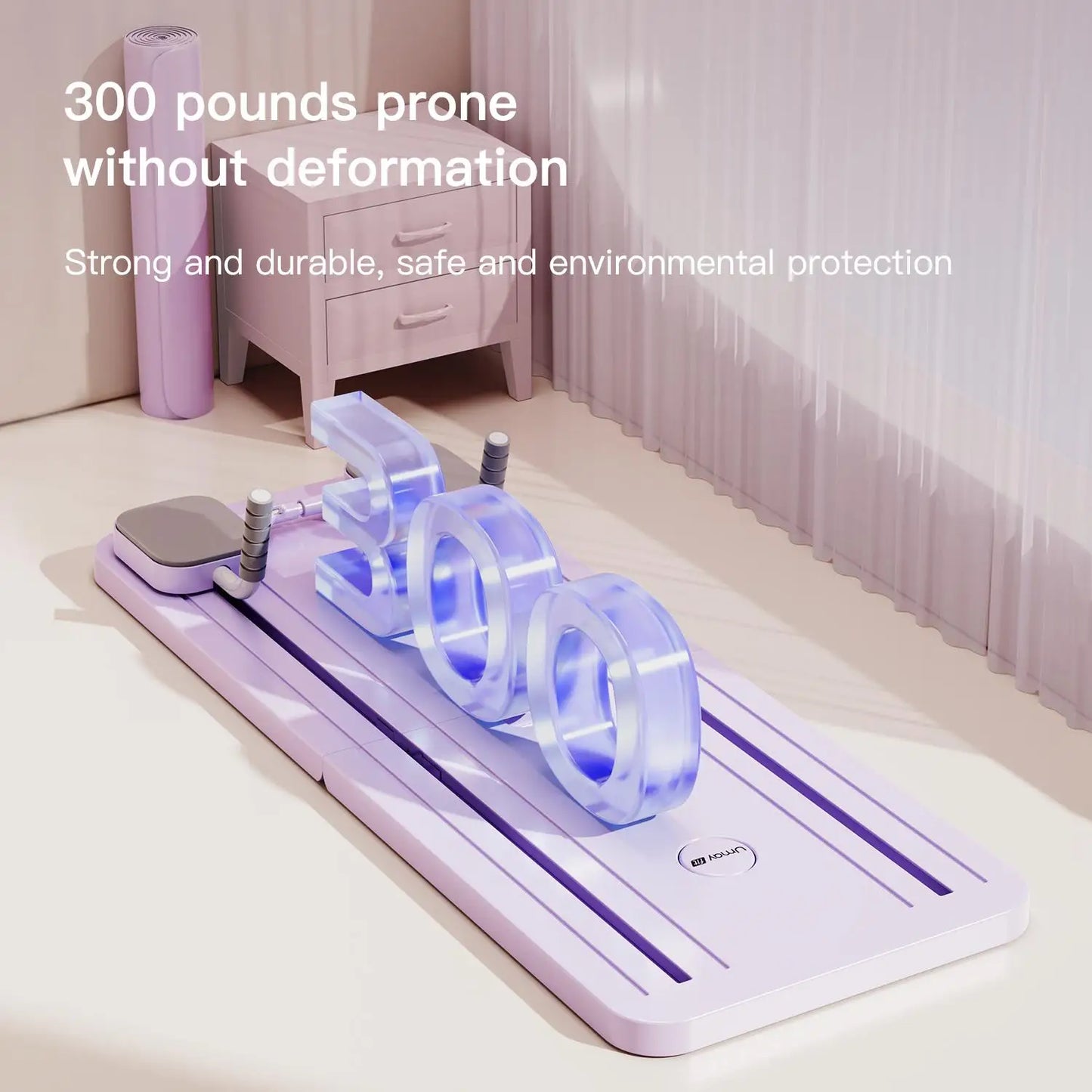 Smart Multifunctional Fitness Trainer with Timer & Thick Pads