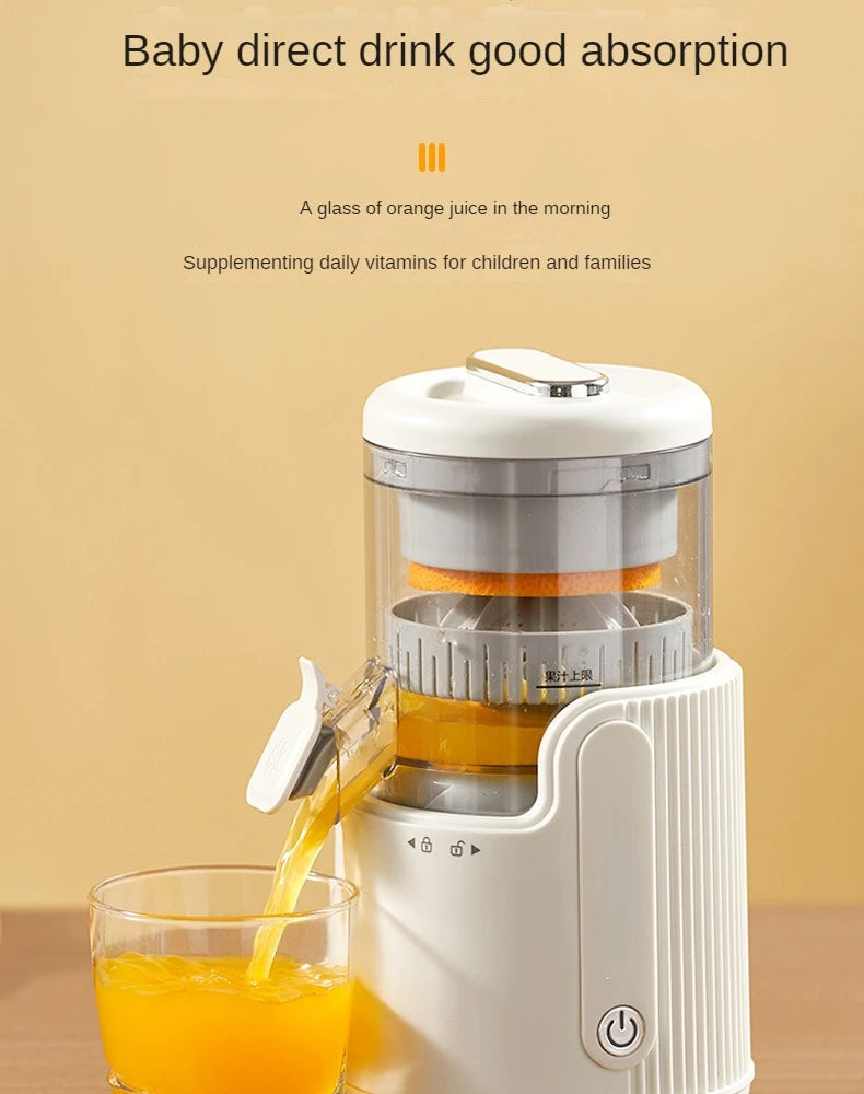 Electric Citrus Juicer with Powerful Performance & Compact Design