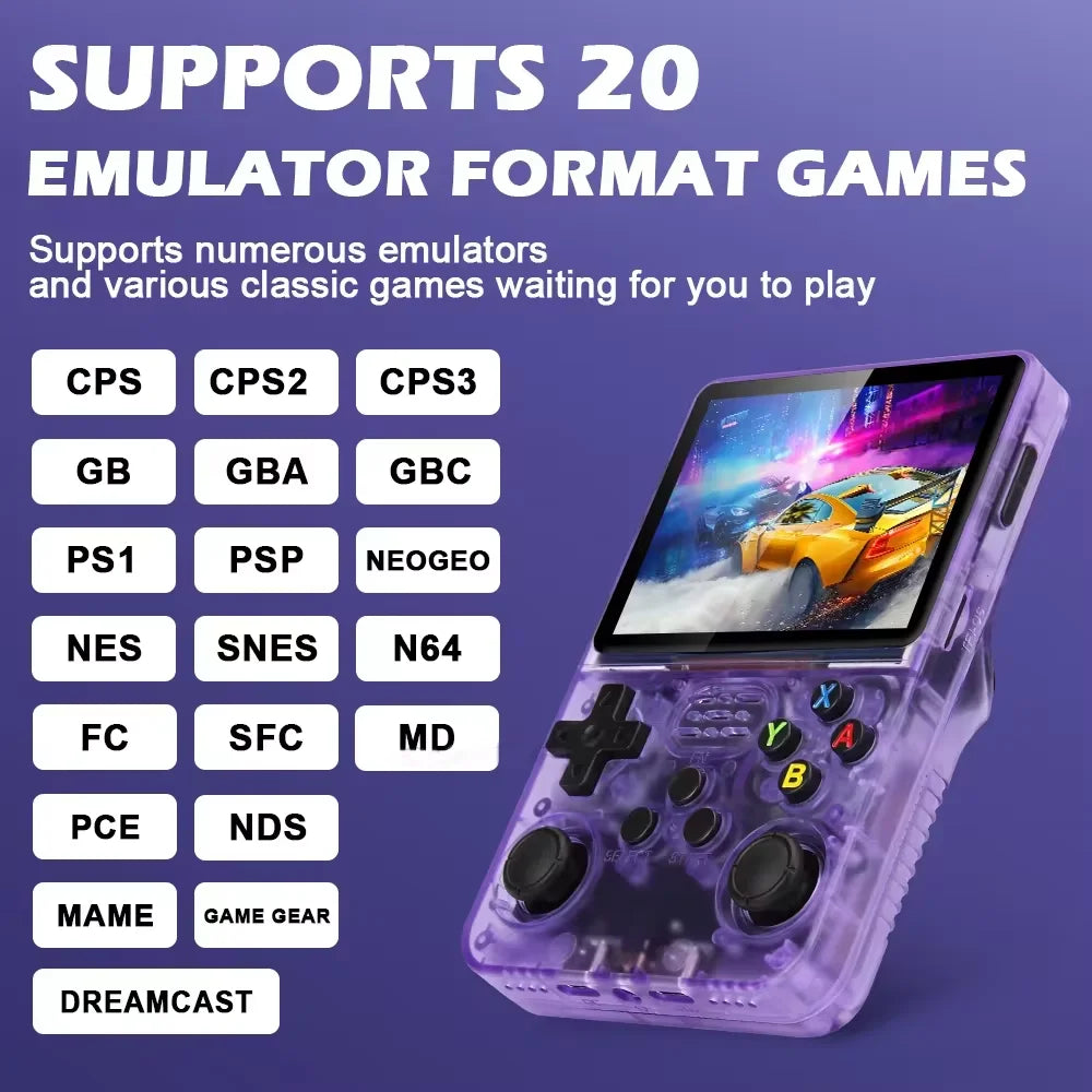 Retro Handheld Gaming Console with 15,000+ Games & Dual Joysticks