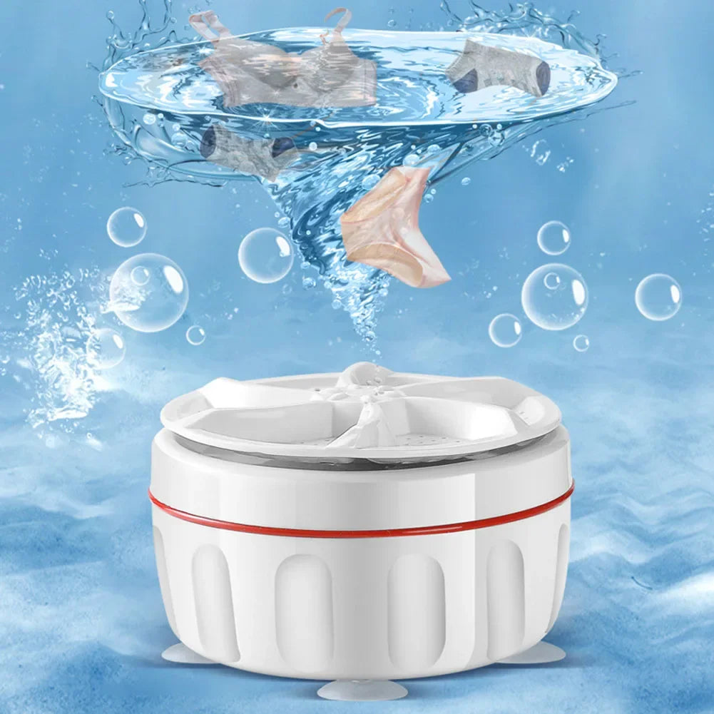 Mini USB-Powered Portable Washing Machine – Compact Travel Washer