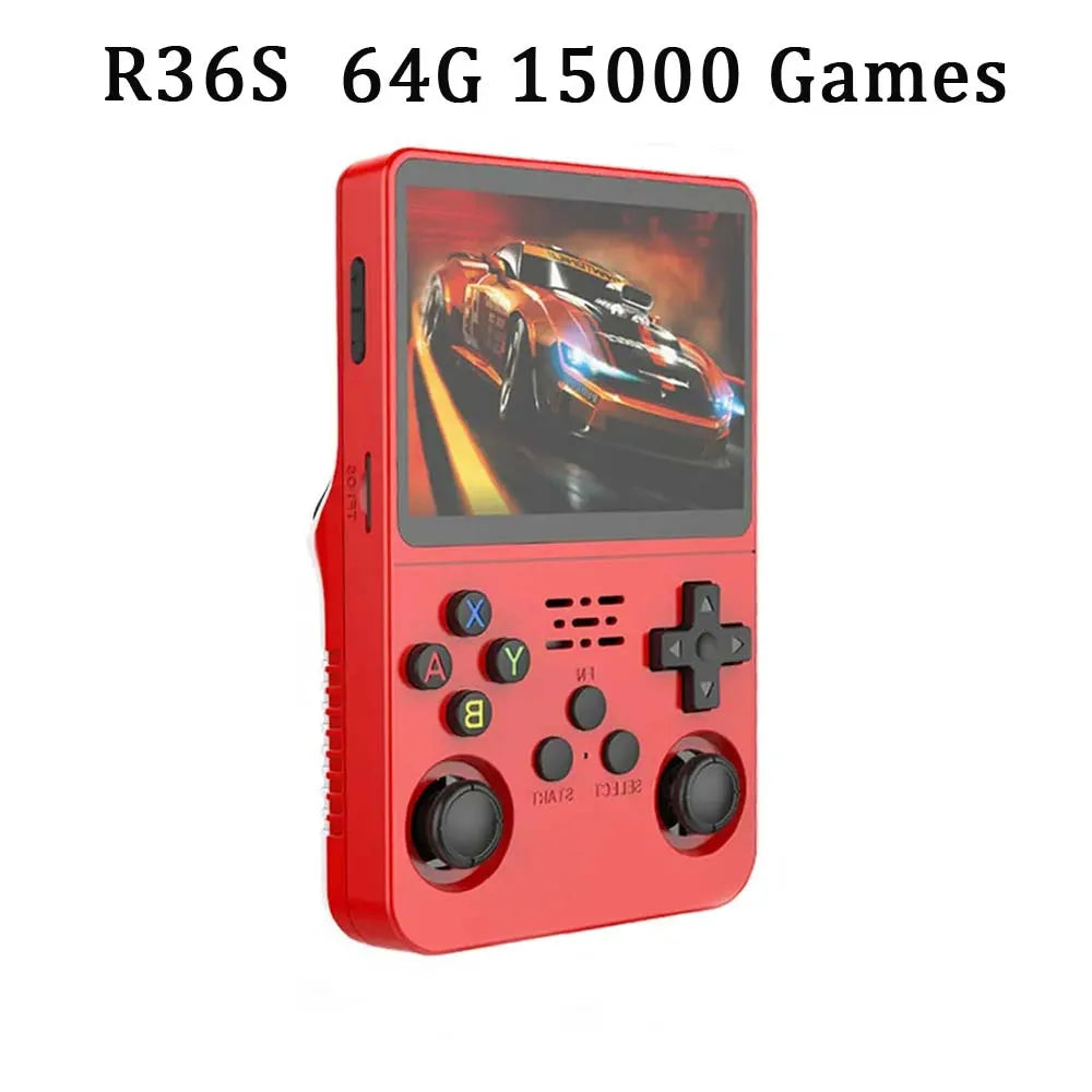 Retro Handheld Gaming Console with 15,000+ Games & Dual Joysticks
