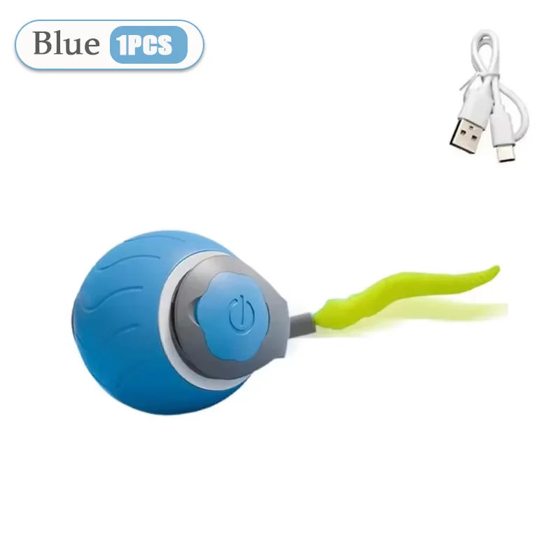 Smart Interactive Cat Toy Ball with Dual Speed, USB Rechargeable & Motion Sensor