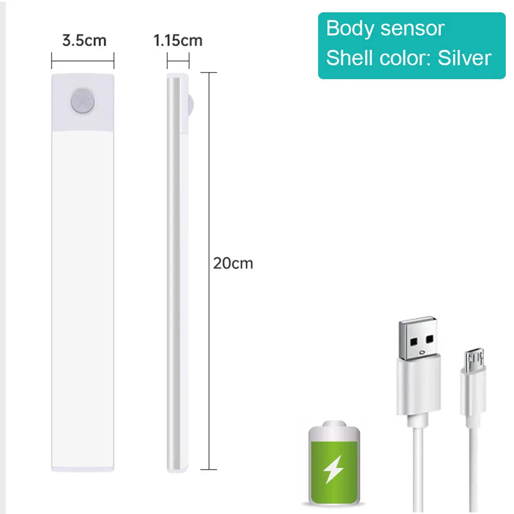 Smart Motion-Sensing LED Closet Light