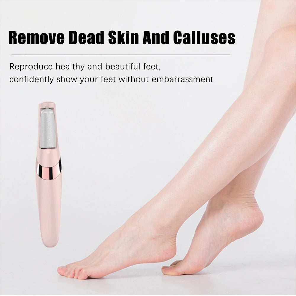 Rechargeable Electric Foot Grinder for Dead Skin & Callus Removal