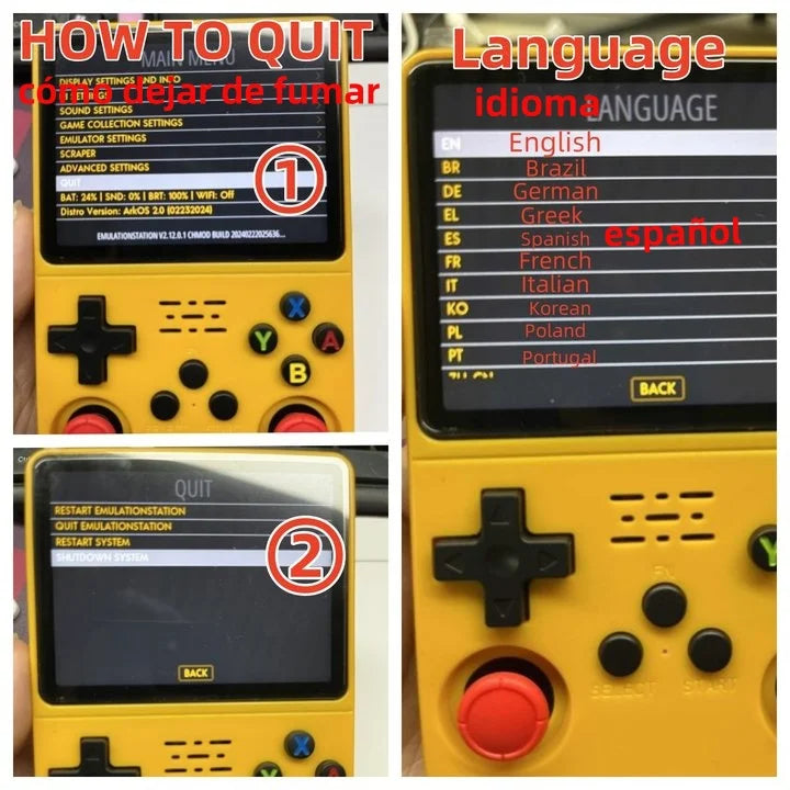Retro Handheld Gaming Console with 15,000+ Games & Dual Joysticks