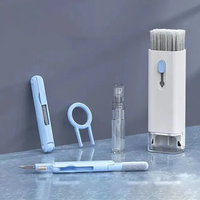 7-in-1 Keyboard & Electronics Cleaning Kit | Brush, Pen, Keycap Puller