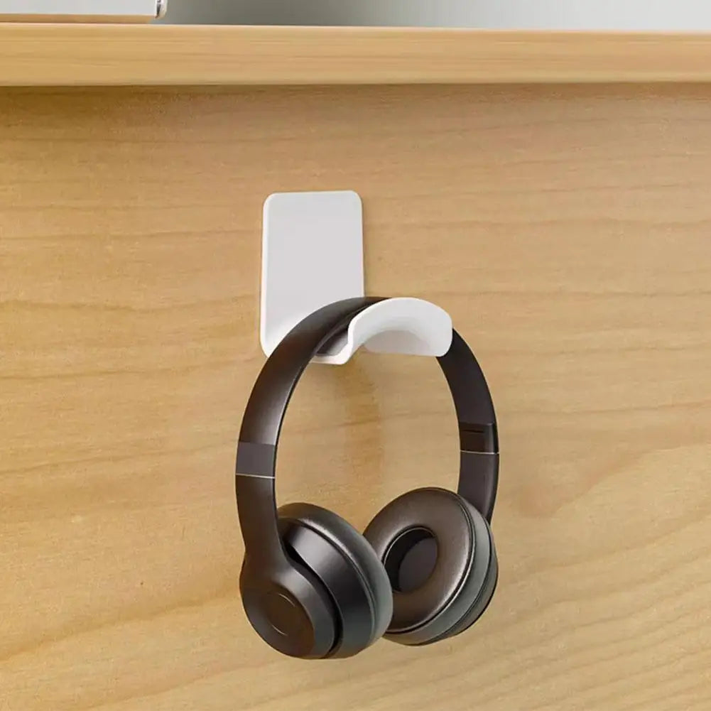 No-Drill Headphone Wall Mount Rack