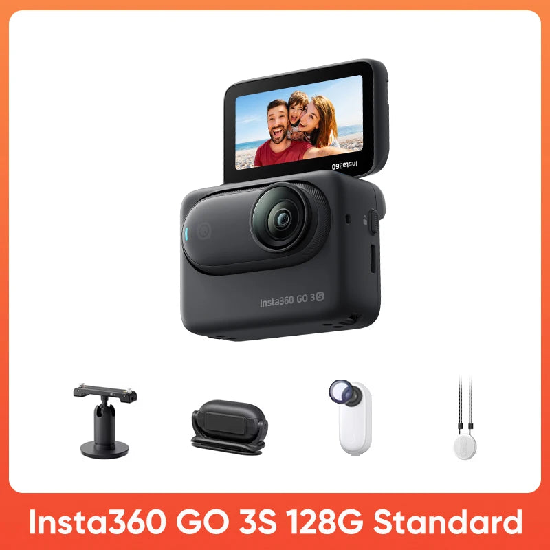 4K Ultra-Wide POV Action Camera with Magnetic Mount
