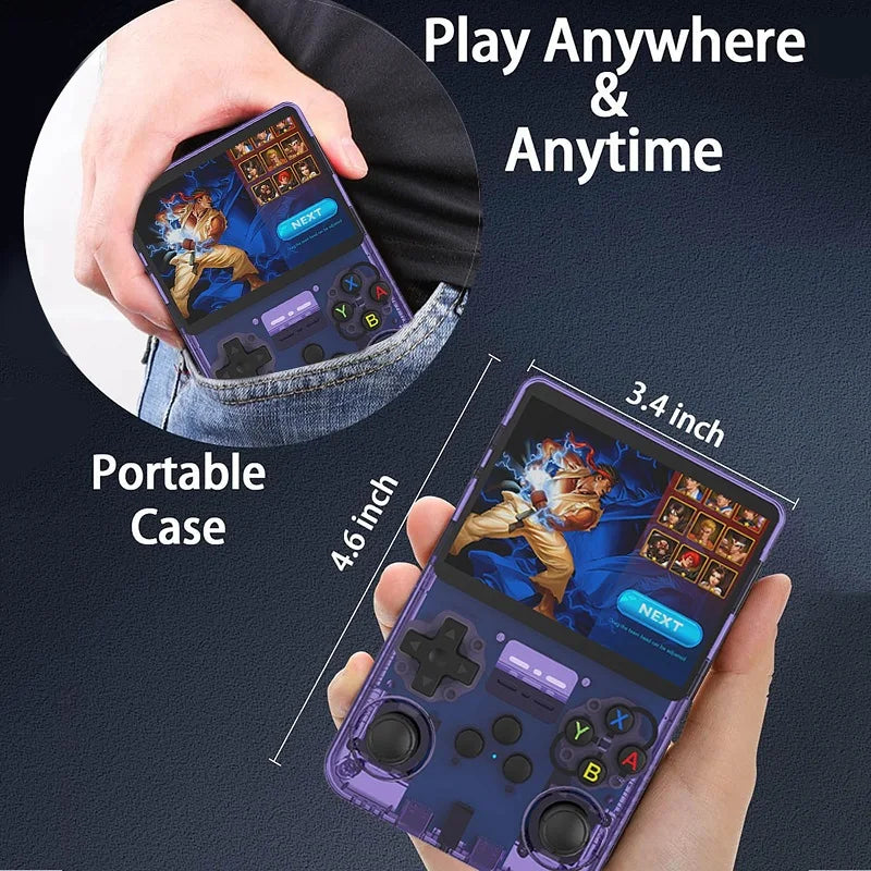 Retro Handheld Gaming Console with 15,000+ Games & Dual Joysticks
