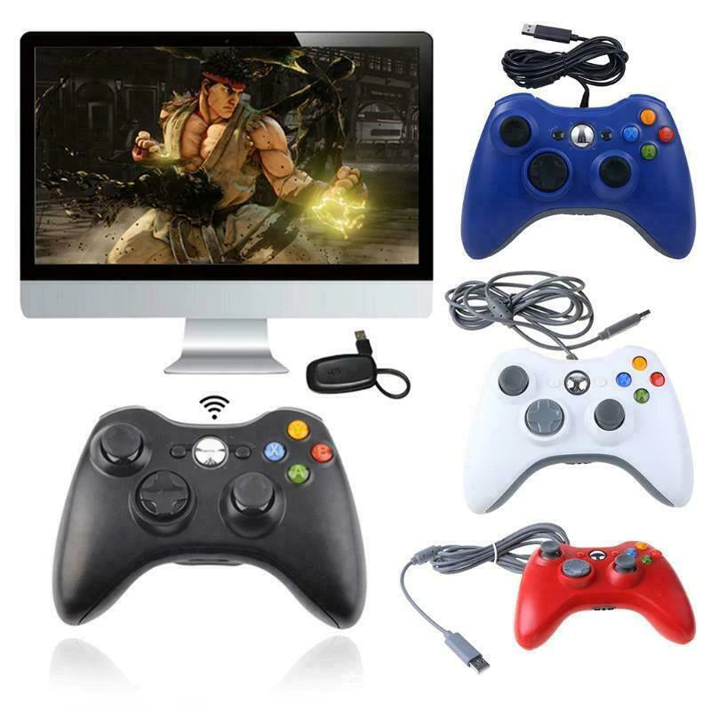 Wired Controller USB for PC Compatible with Xbox 360 / Windows 7 8 10 11 Gamepad