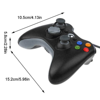 Wired Controller USB for PC Compatible with Xbox 360 / Windows 7 8 10 11 Gamepad