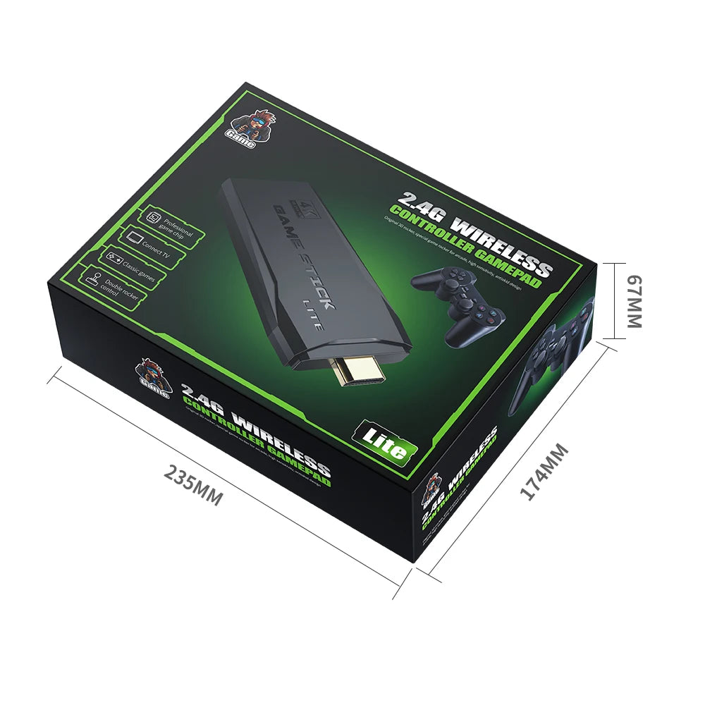 RetroBox Console with 1000+ Built-In TV Games & HD Output