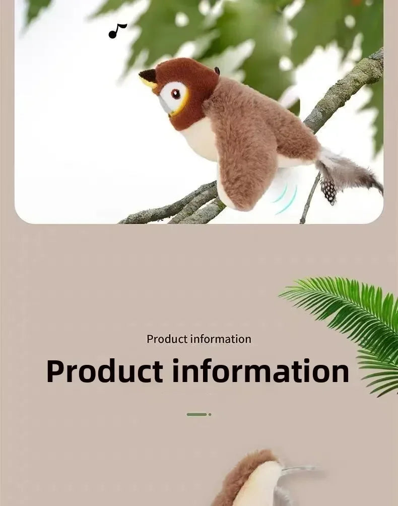 Dancing Sparrow – Interactive Cat Toy