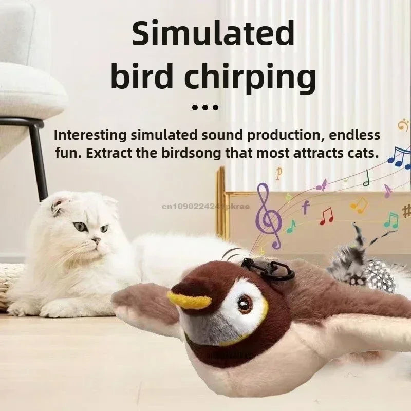 Dancing Sparrow – Interactive Cat Toy