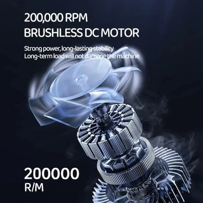 200,000 RPM Brushless Turbo Fan Blower