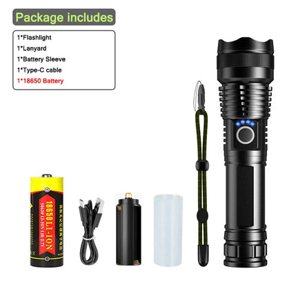 Rechargeable LED Flashlight