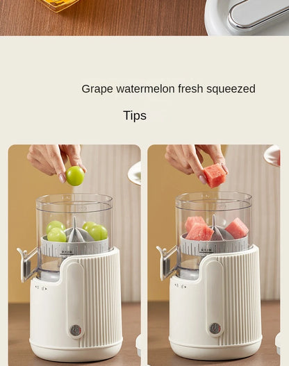 Electric Citrus Juicer with Powerful Performance & Compact Design