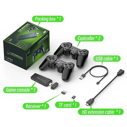 RetroBox Console with 1000+ Built-In TV Games & HD Output
