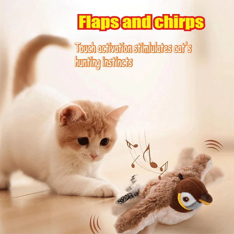 Dancing Sparrow – Interactive Cat Toy