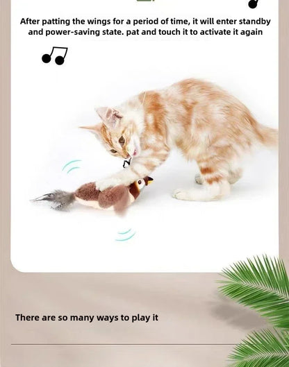 Dancing Sparrow – Interactive Cat Toy