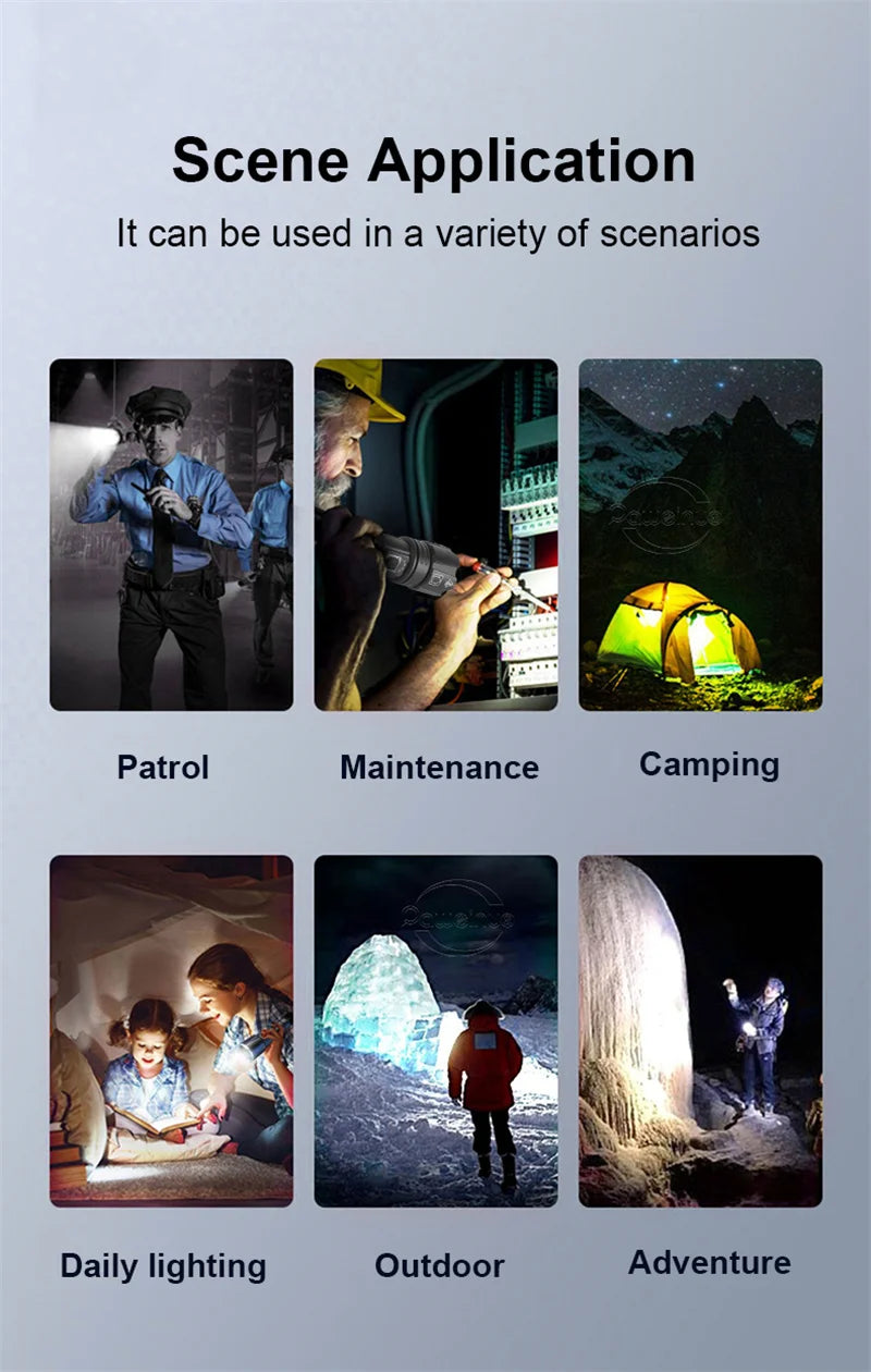 Rechargeable LED Flashlight