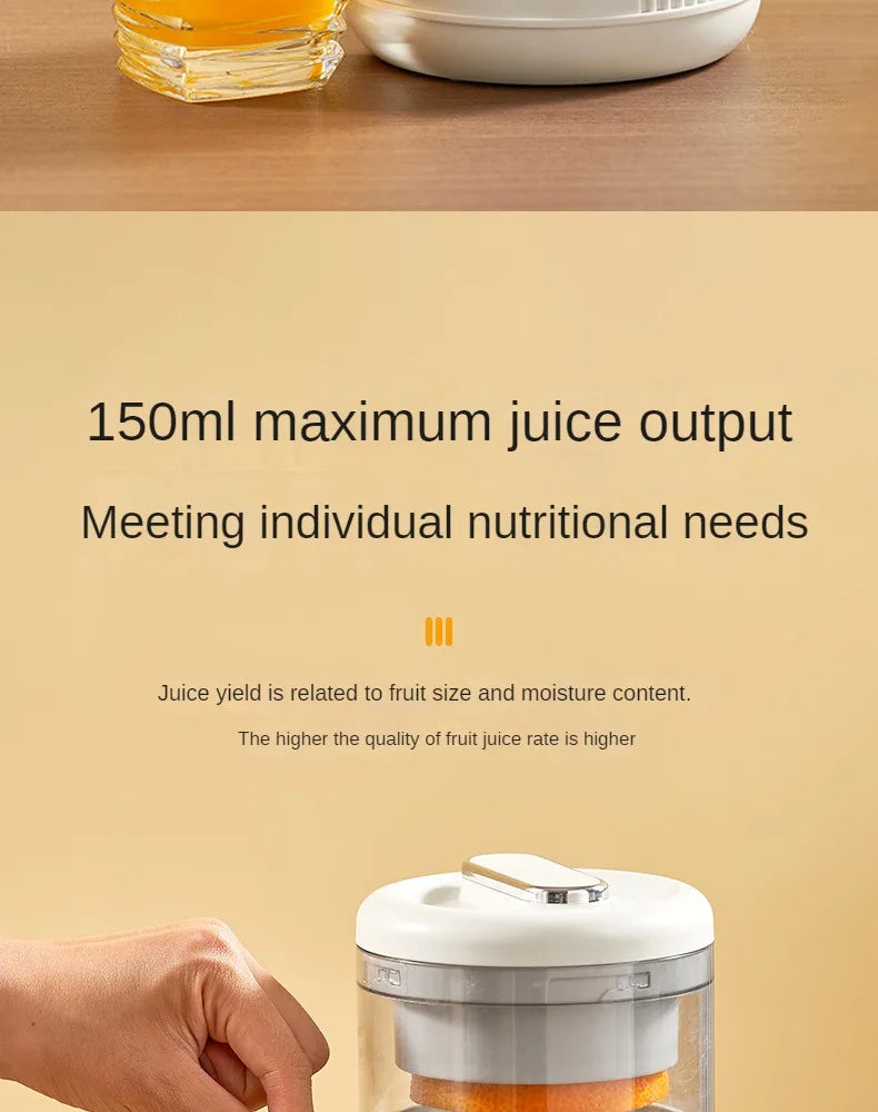 Electric Citrus Juicer with Powerful Performance & Compact Design