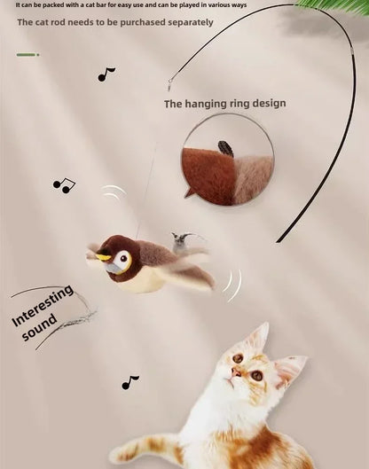 Dancing Sparrow – Interactive Cat Toy