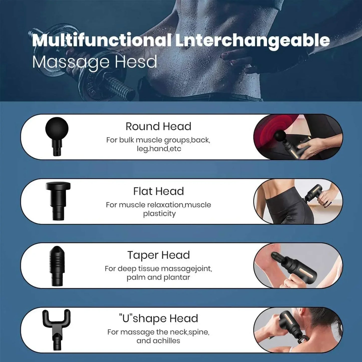 Mini Silent Smart Massage Gun