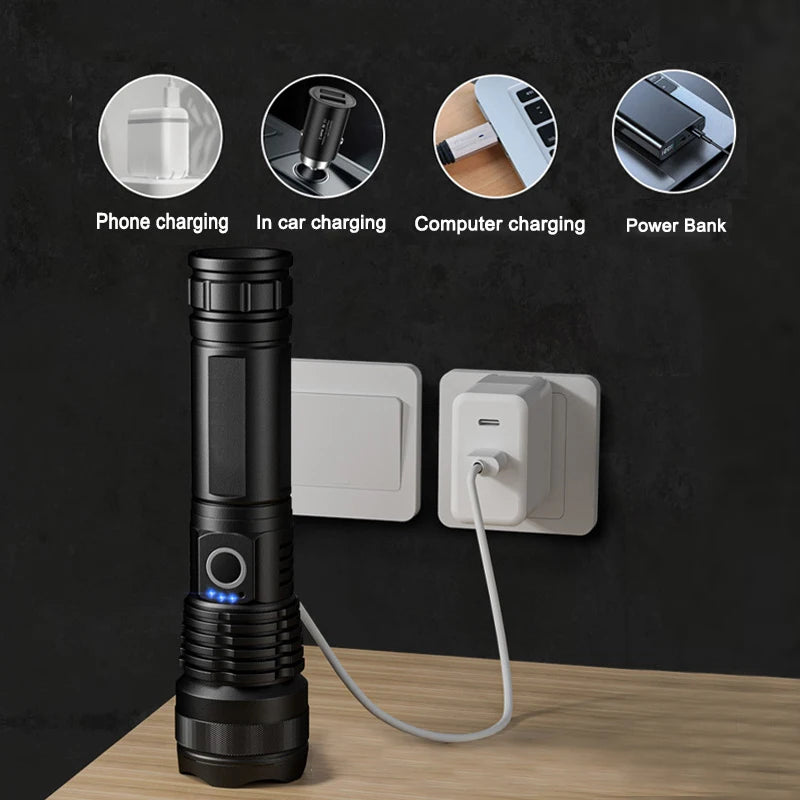 Rechargeable LED Flashlight