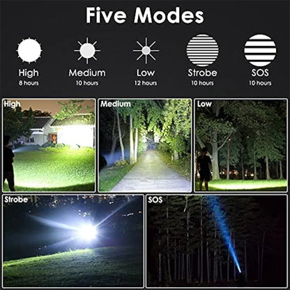 Rechargeable LED Flashlight