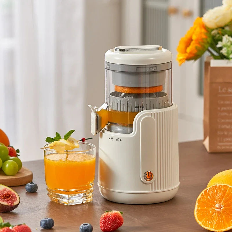 Electric Citrus Juicer with Powerful Performance & Compact Design