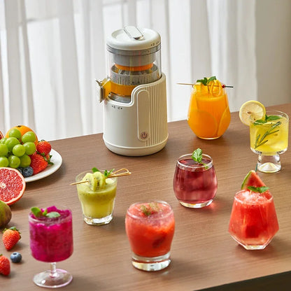 Electric Citrus Juicer with Powerful Performance & Compact Design