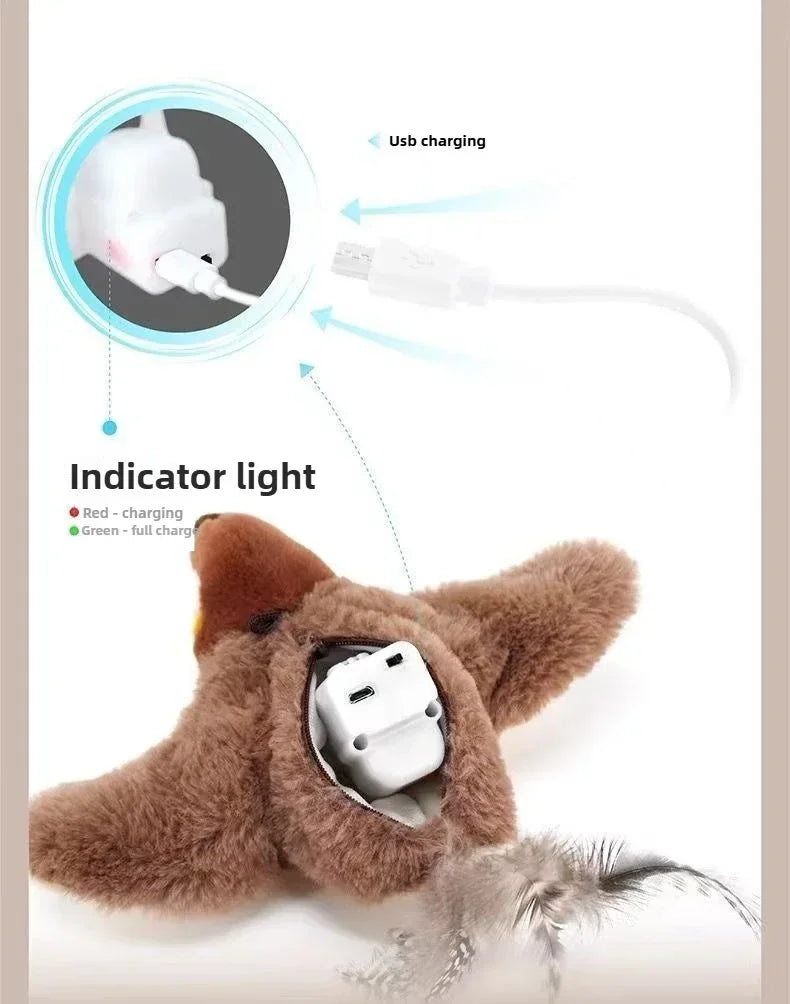 Dancing Sparrow – Interactive Cat Toy