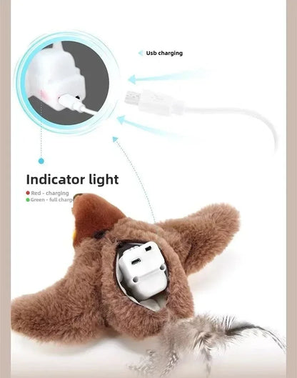 Dancing Sparrow – Interactive Cat Toy